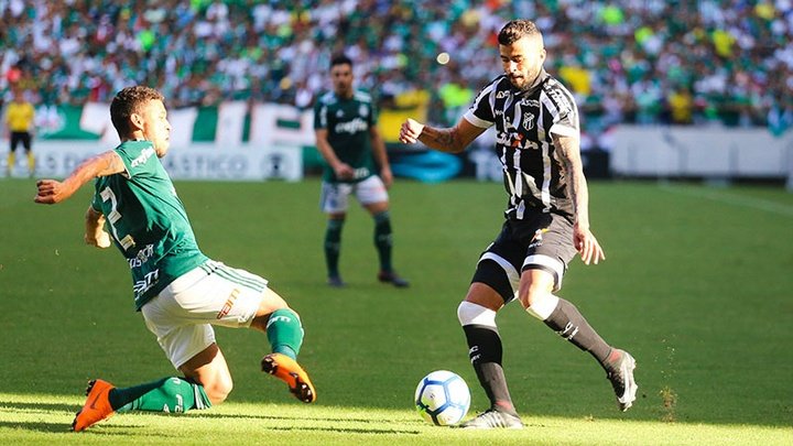 Ceará 2 - 2 Palmeiras: Verdão sai na frente, mas cede empate e cai na tabela do Brasileiro