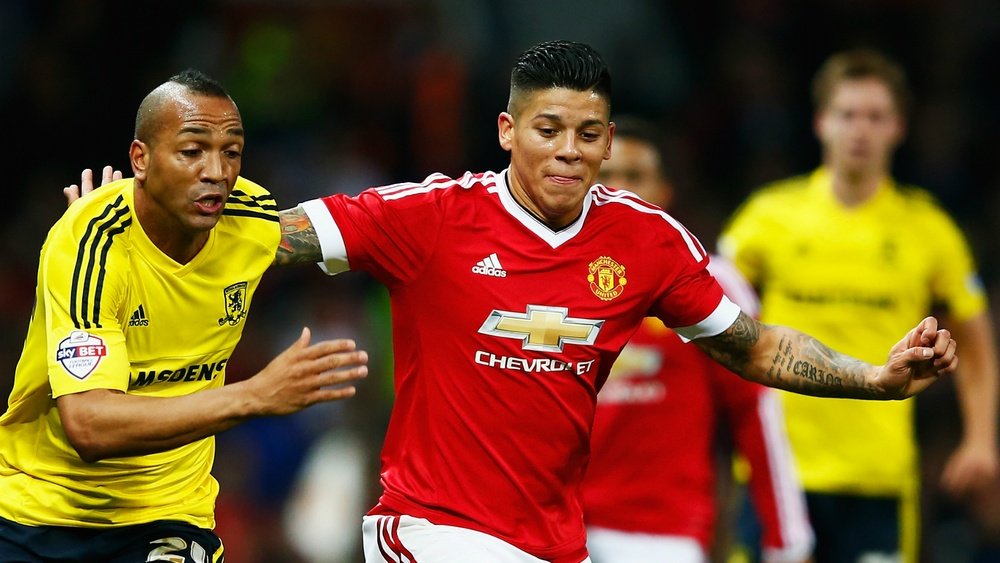 Marcos Rojo could join the Premier League. Goal