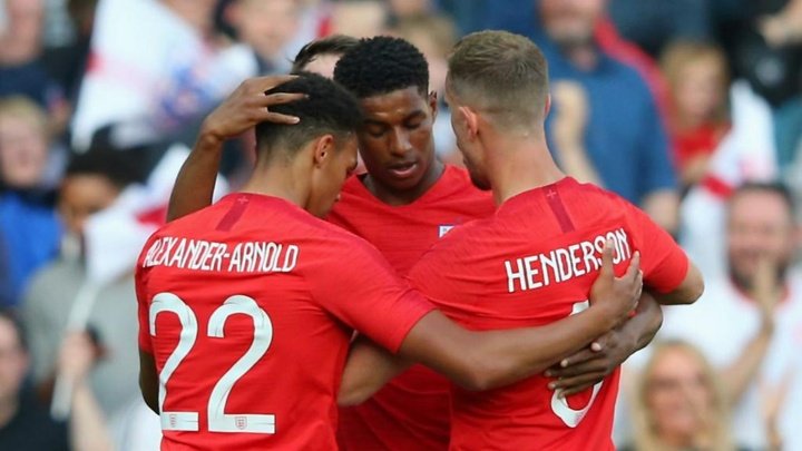 Inglaterra vence a ‘fechadinha’ Costa Rica em seu último amistoso antes do Mundial