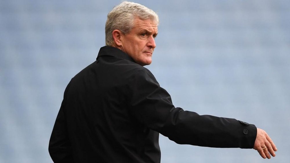 Mark Hughes has signed a contract with Southampton until the end of the season. GOAL