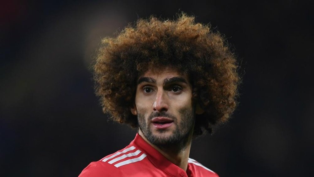 Fellaini is expected to be out for around two months. GOAL
