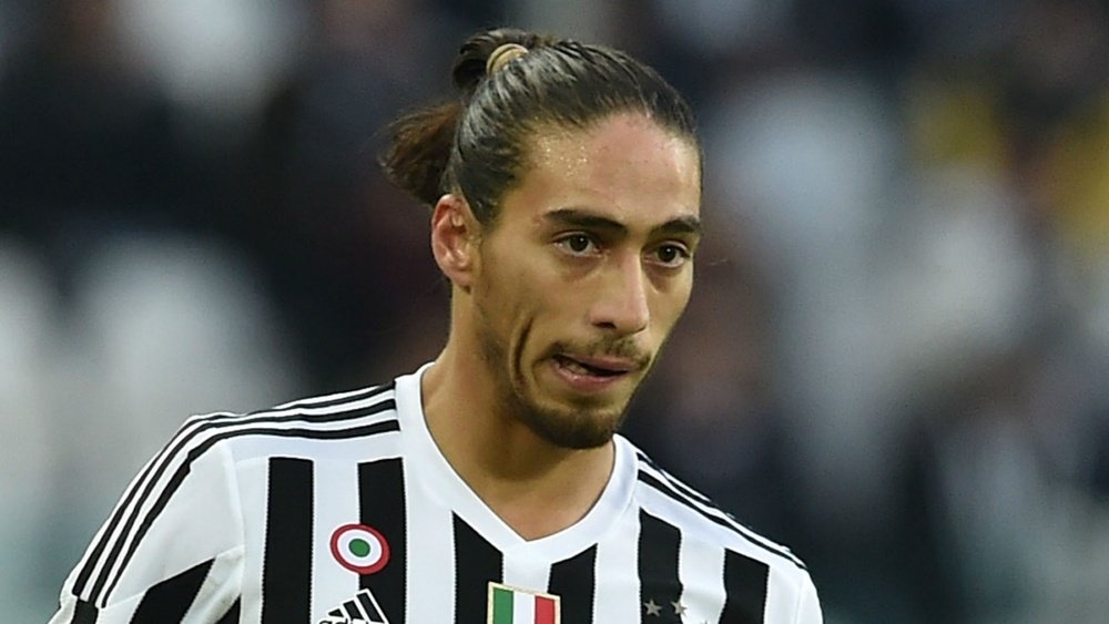 Martin Caceres in action with his former team, Juventus. Goal
