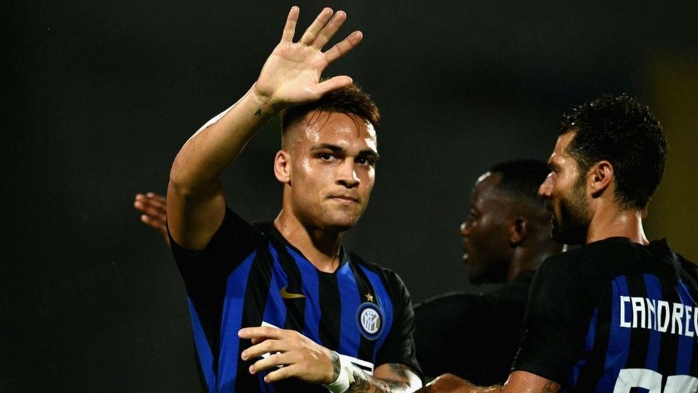 Inter new boy Lautaro Martinez denies Zenit in six-goal thriller