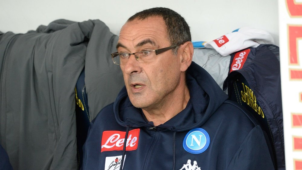 Sarri blamed the draw with Chievo on fatigue. GOAL
