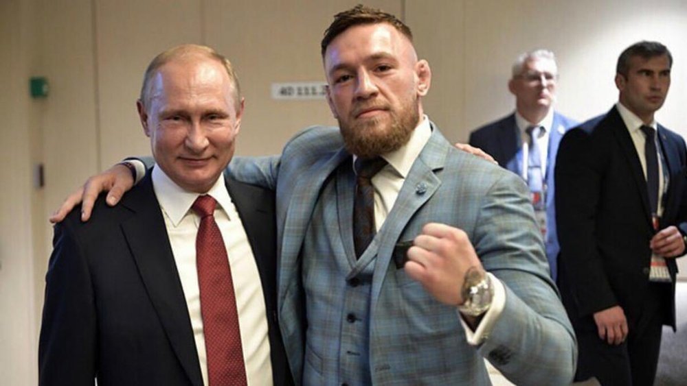 McGregor praises Putin after attending World Cup final