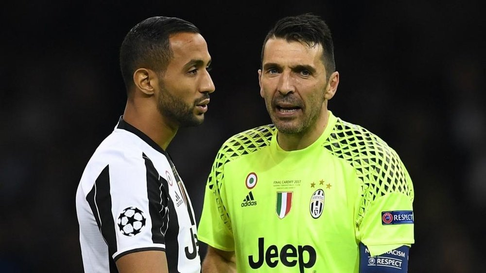 Buffon has rubbished rumours claiming he has fallen out with Juventus team-mate Medhi Benatia. GOAL