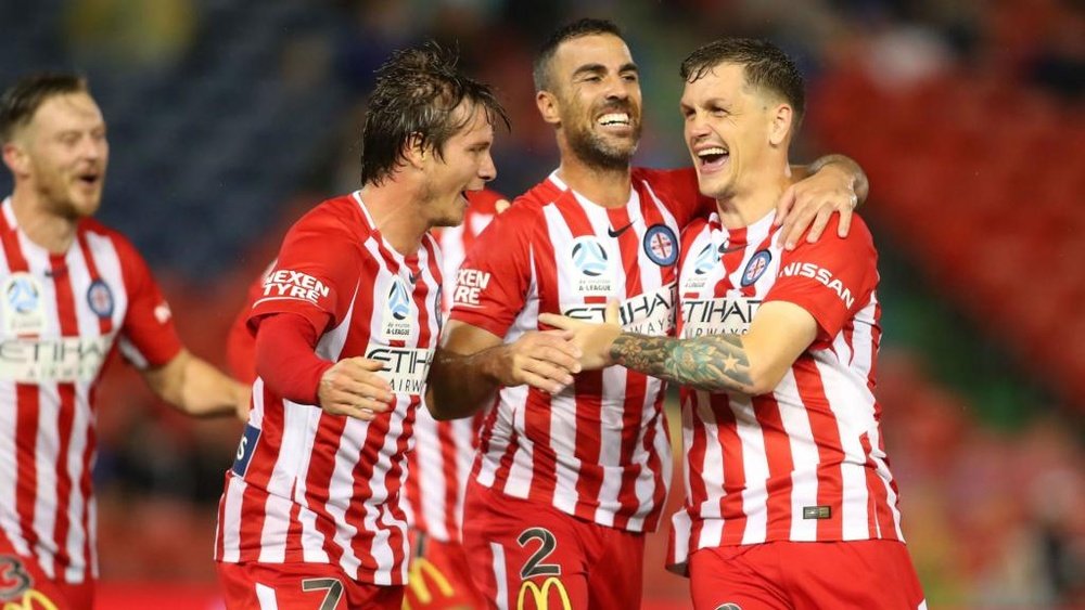 Manny Muscat's late goal ended Melbourne City's lean spell. Goal