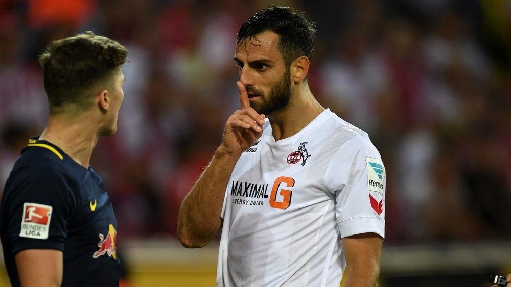 Mergim Mavraj (R) has joined Hamburg. Goal