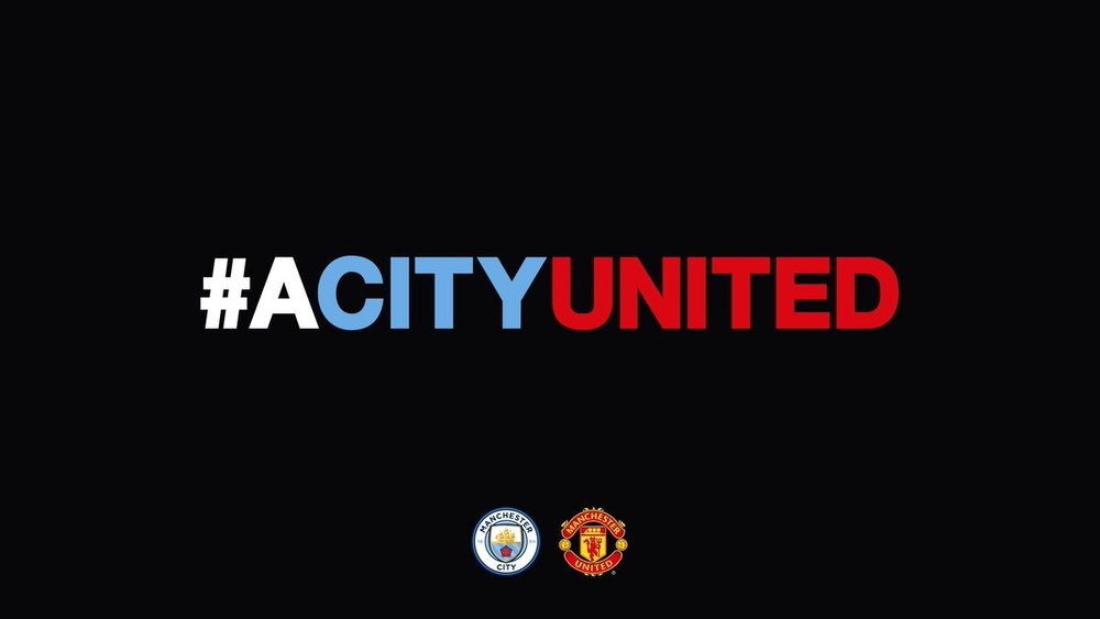 Manchester City a posté un formidable message d'union et de solidarité. ManchesterCity