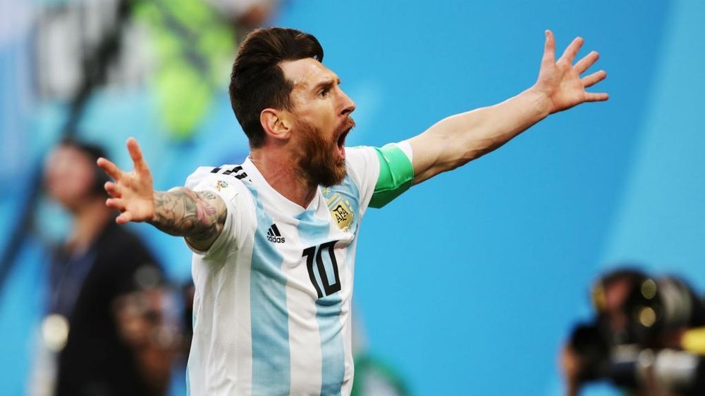 Messi's Argentina scraped through the group stages and will now face France in the knockouts. GOAL