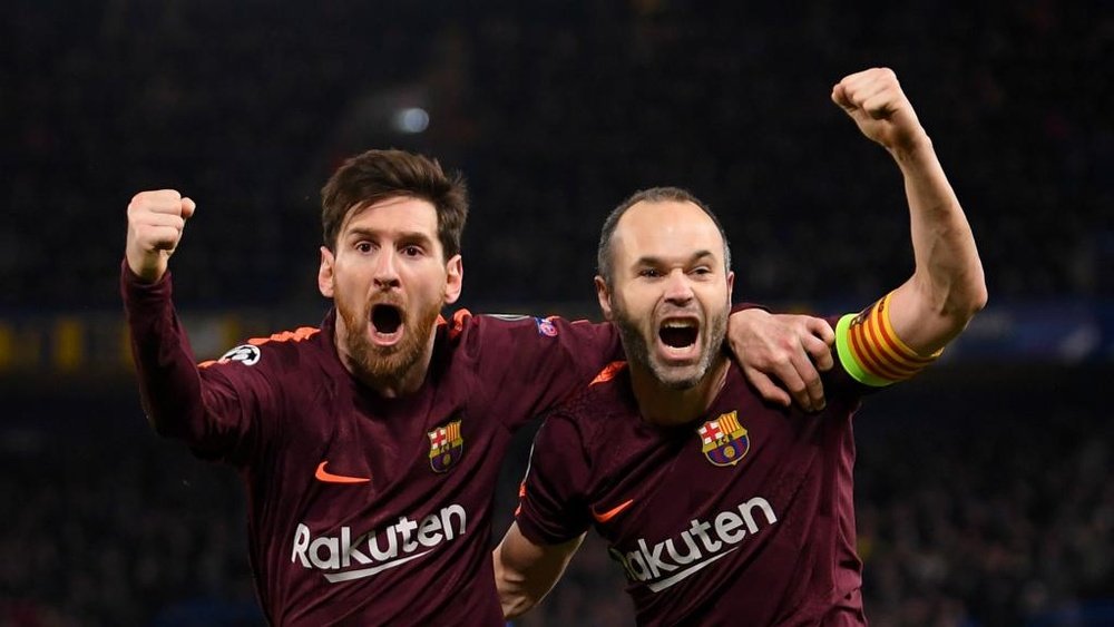 Both Messi and Iniesta have returned to the Barca squad for the Chelsea game. GOAL