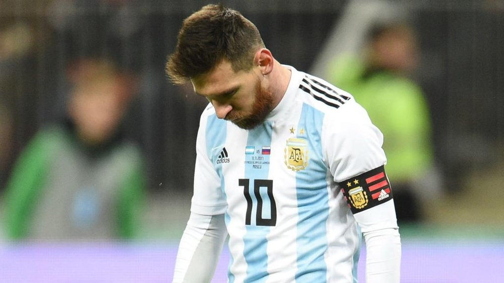 Messi will not feature against Italy. GOAL