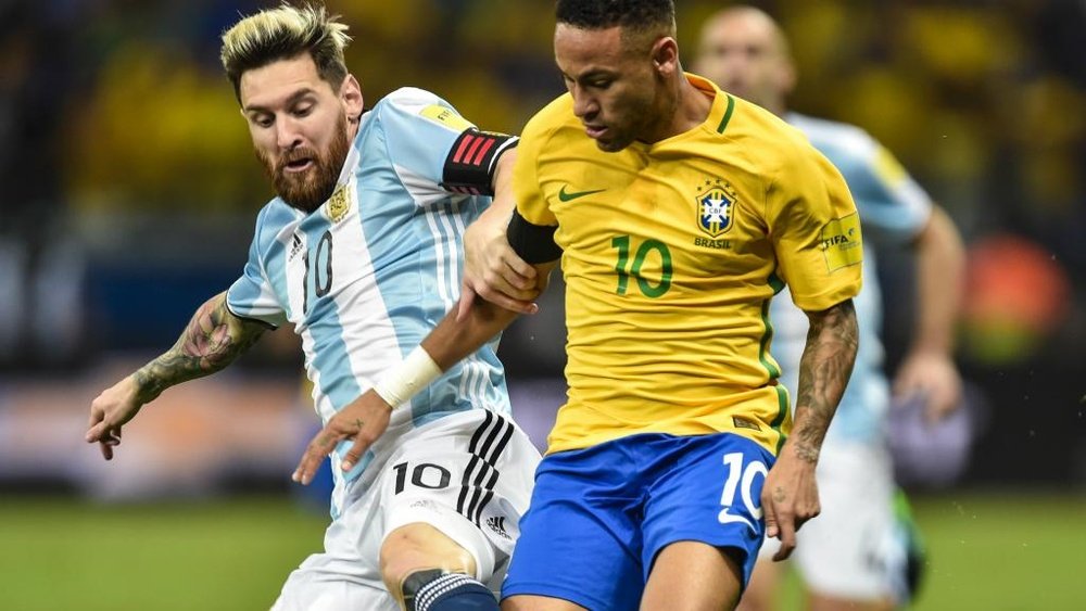 Sampaoli is hoping for a 'dream' World Cup final showdown between Messi and Neymar. GOAL