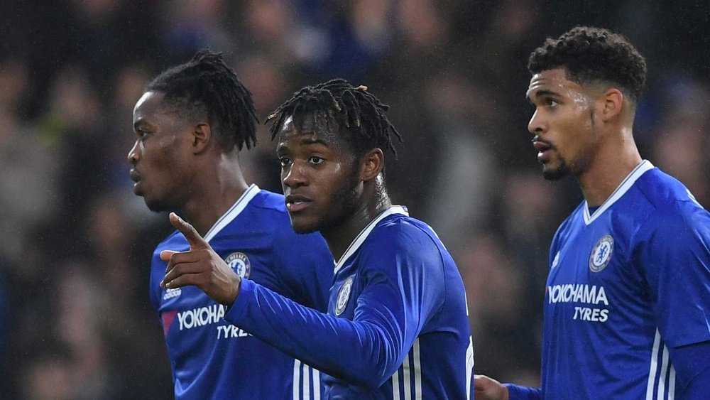 Sunday's game was a test for Michy Batshuayi. Goal