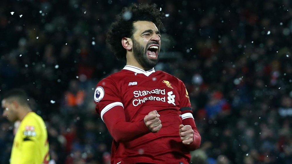 Klopp was full of praise for Salah after his four-goal haul. GOAL