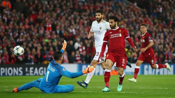 Salah brilha e comanda vitória dos 'reds' no Anfield sobre a Roma