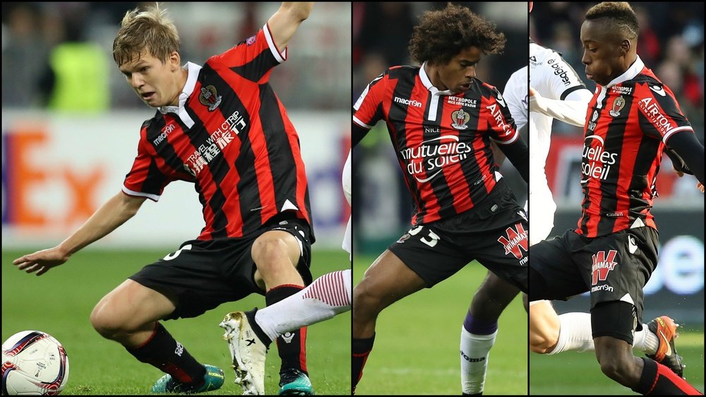 Montage de Koziello, Marcel et Lusamba sous le maillot de Monaco. Goal