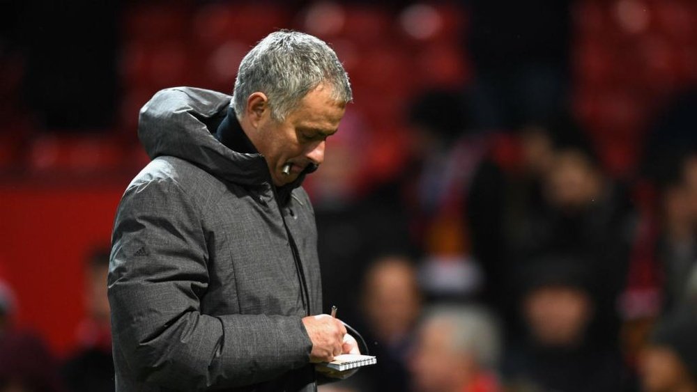 Jose Mourinho says the Premier League title race may be over. GOAL