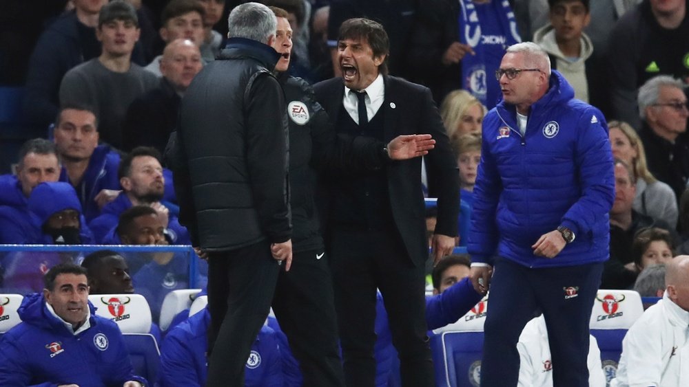 Stop worrying about Chelsea – Conte hits back at Mourinho