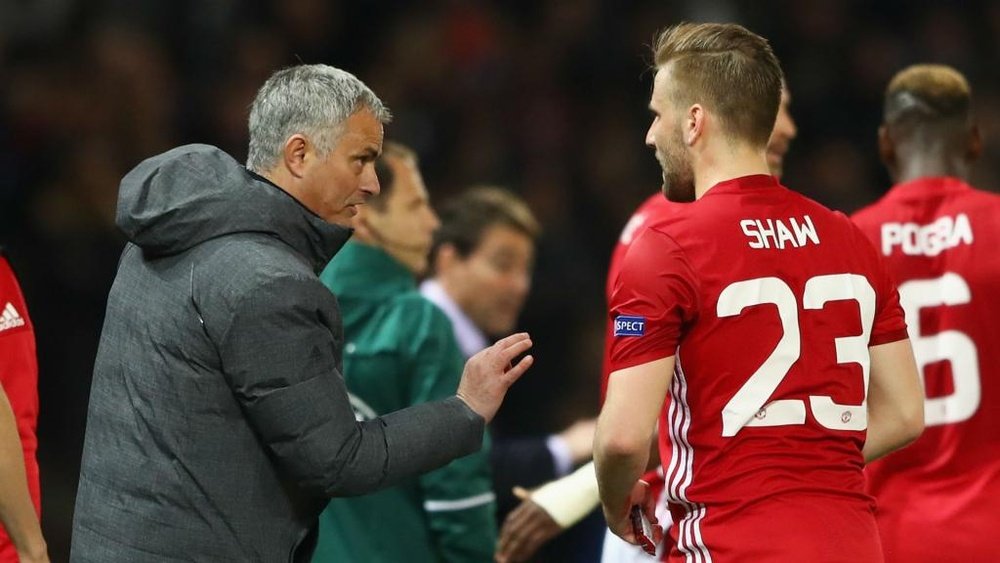 Mourinho has publically criticised Shaw on more than one occasion. GOAL
