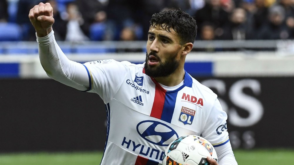 L'attaquantde l'Olympique Lyonnais, Nabil Fekir. Goal