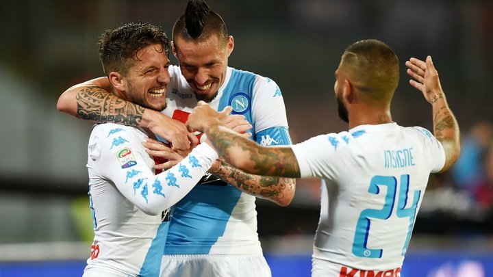 Serie A : Mertens et Naples se promènent