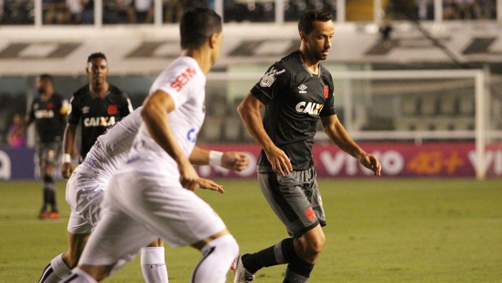 Santos 1 x 2 Vasco: Com gol de falta de Nenê, Cruzmaltino vira na Vila Belmiro. Goal