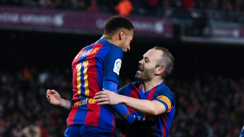 Barcelona better than Real Madrid even if Neymar signs - Iniesta