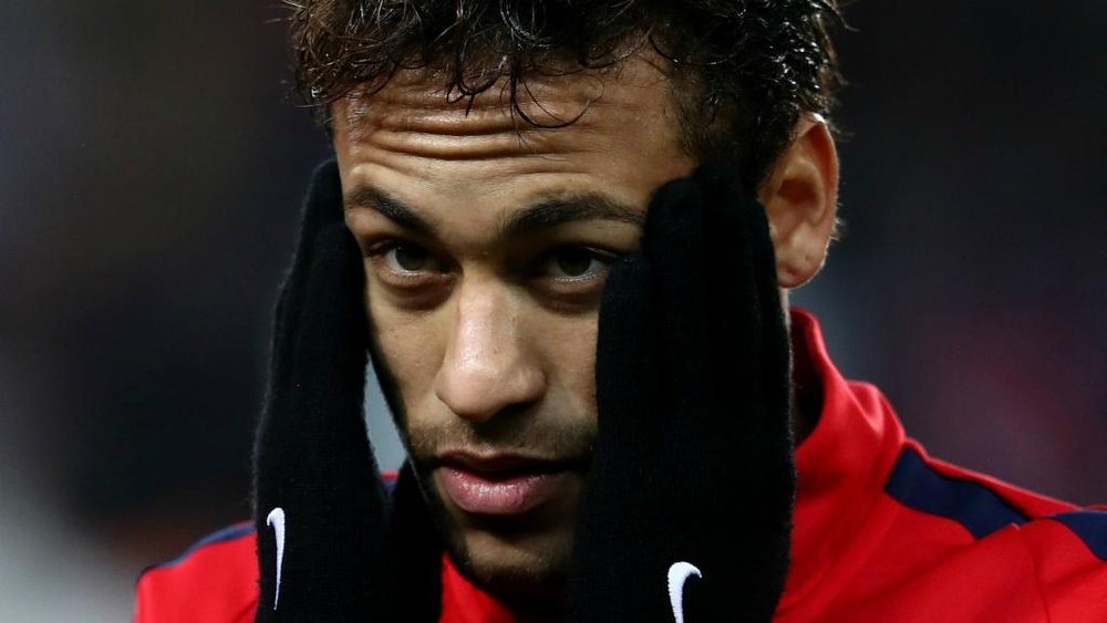 Neymar is back in training with Paris Saint-Germain. GOAL