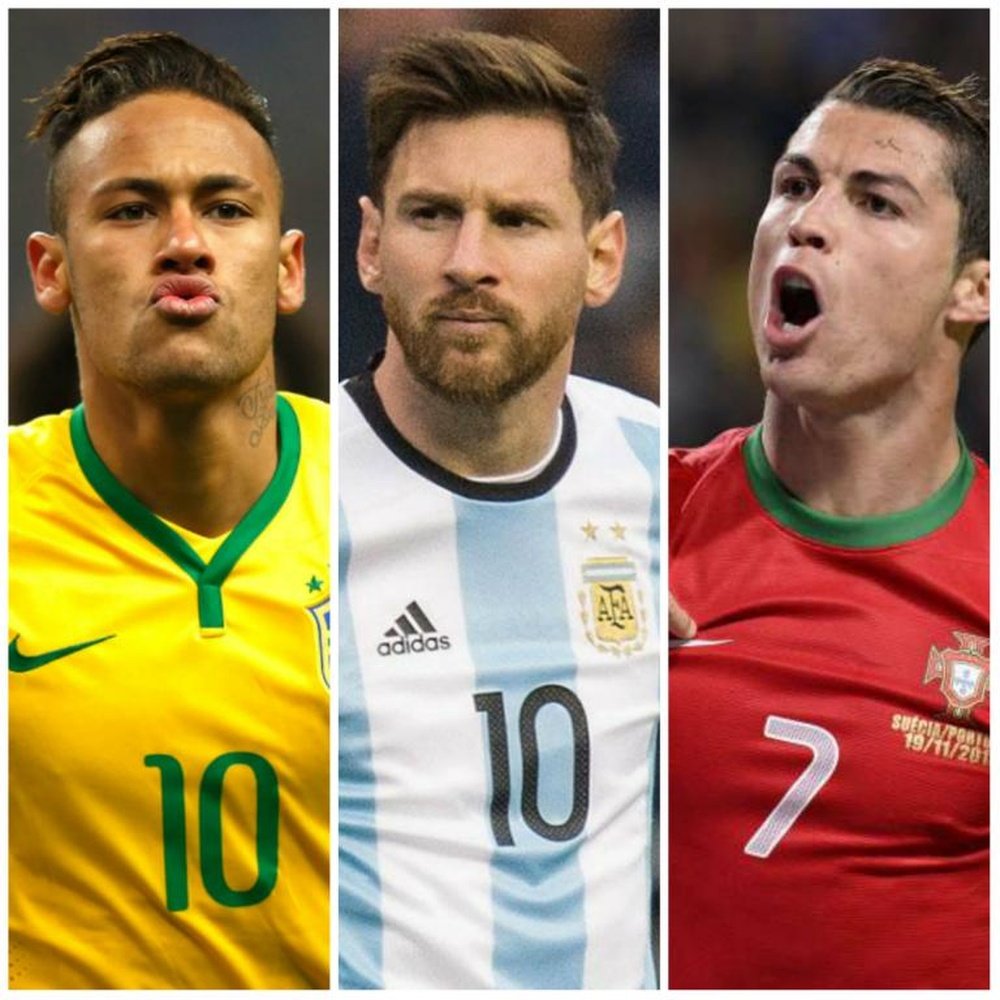 Neymar x Messi x CR7: quem mais irá brilhar no Mundial? Goal