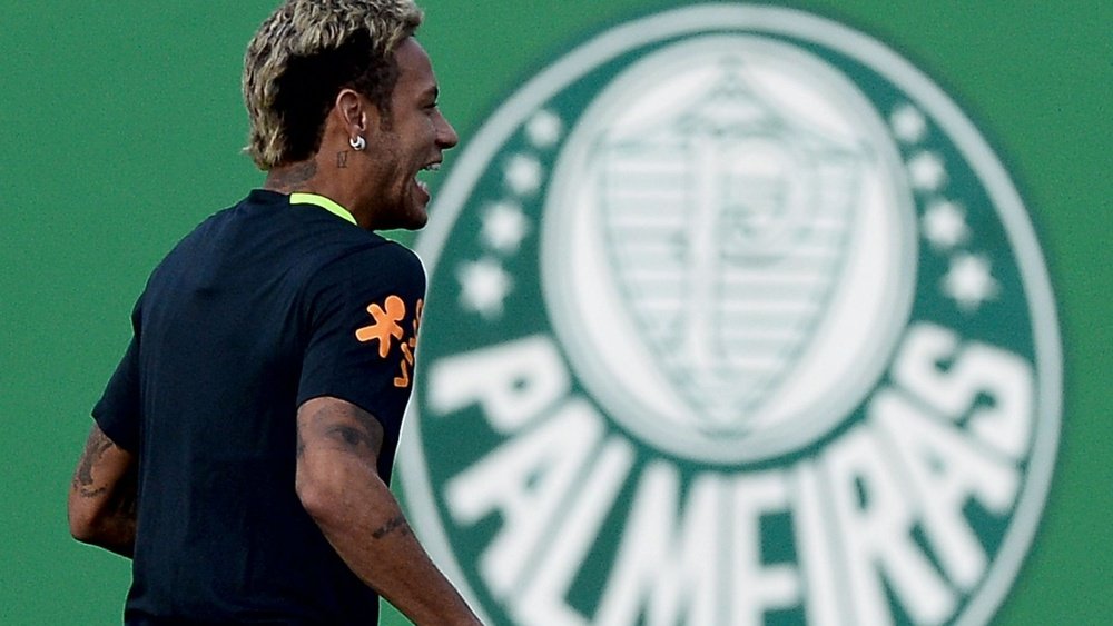 Neymar cita os seus ídolos alviverdes: “acabei virando palmeirense por causa deles”