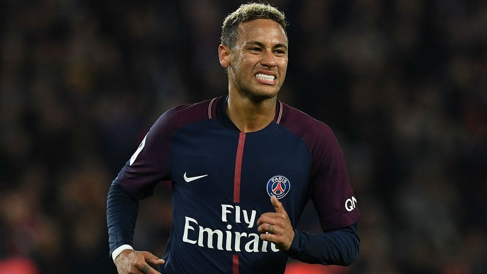 Neymar pendant PSG-Lyon. GOAL