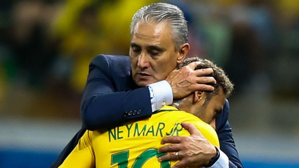 Tite has said he will not jeopardise Neymar's health. GOAL