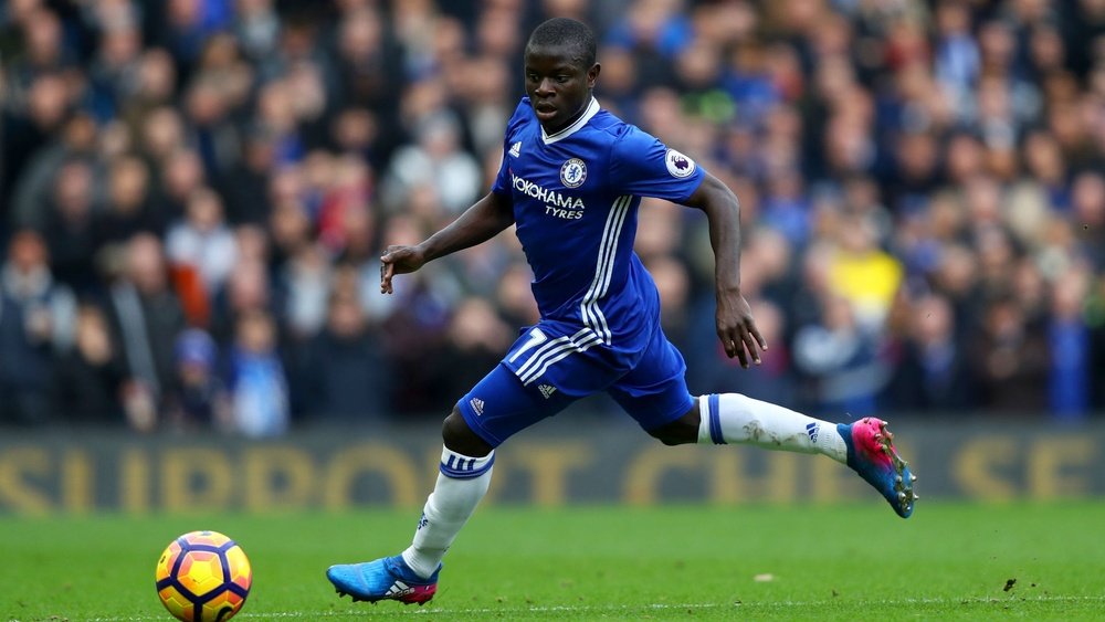 N'Golo Kante in action with Chelsea. Goal