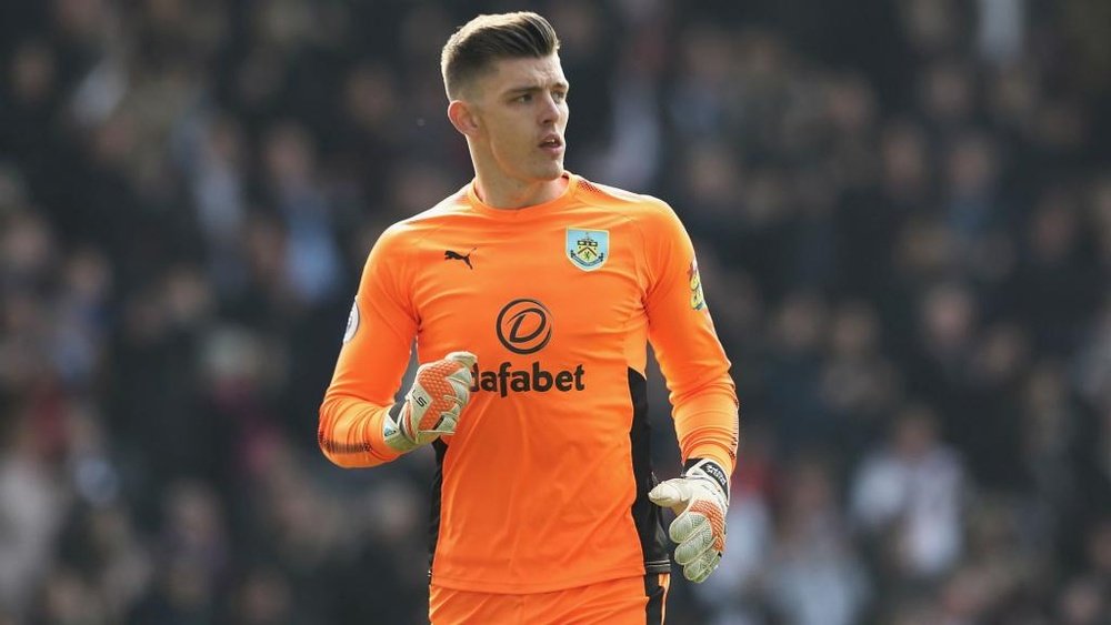 Dyche believes Nick Pope boosted his World Cup chances on Saturday. GOAL