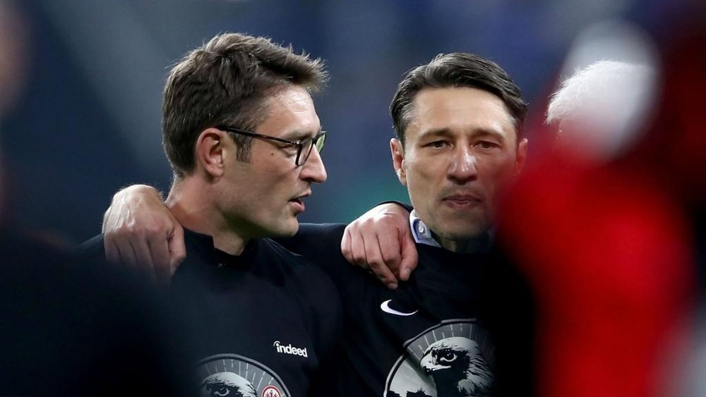 Kovac insists everyone at Eintracht Frankfurt is united. GOAL