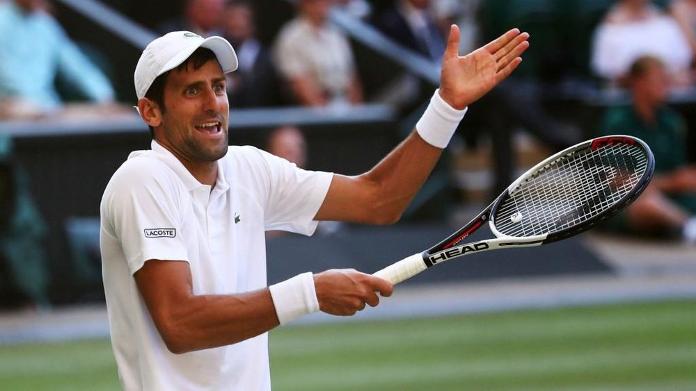 Djokovic admitted that the World Cup has invaded Wimbledon. GOAL