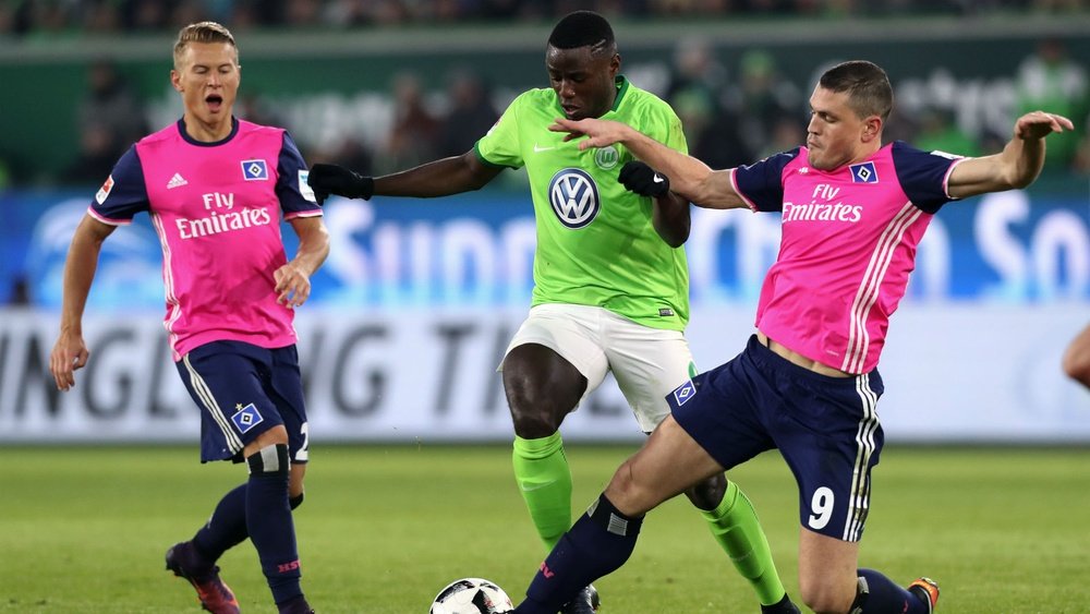 Paul-Georges Ntep fait le point sur sa situation à Wolfsburg. Goal