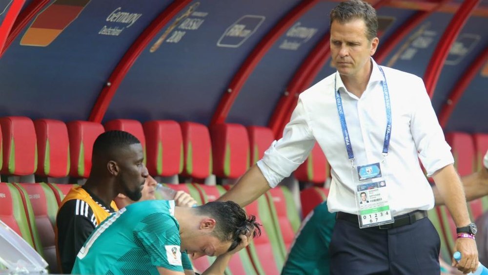 Oliver Bierhoff is Germany's team manager
