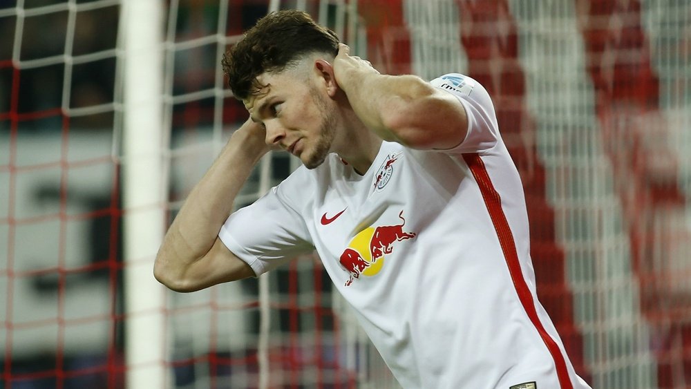 Oliver Burke will not be allowed to leave RB Leipzig in the transfer window. GOAL