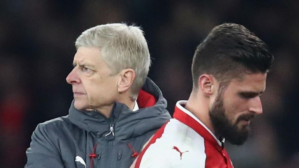 Giroud wanted to pay tribute to his former manager. GOAL