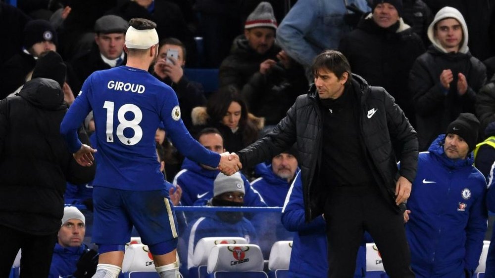Battle-hardened Giroud boosts Conte and Chelsea
