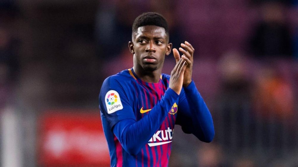Dembele recorded a 100 per cent pass completion rate on his return to the Barcelona team. GOAL