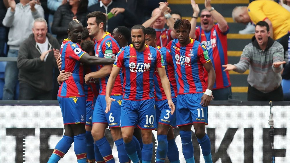 Palace secured their first points of the season by beating Chelsea. AFP