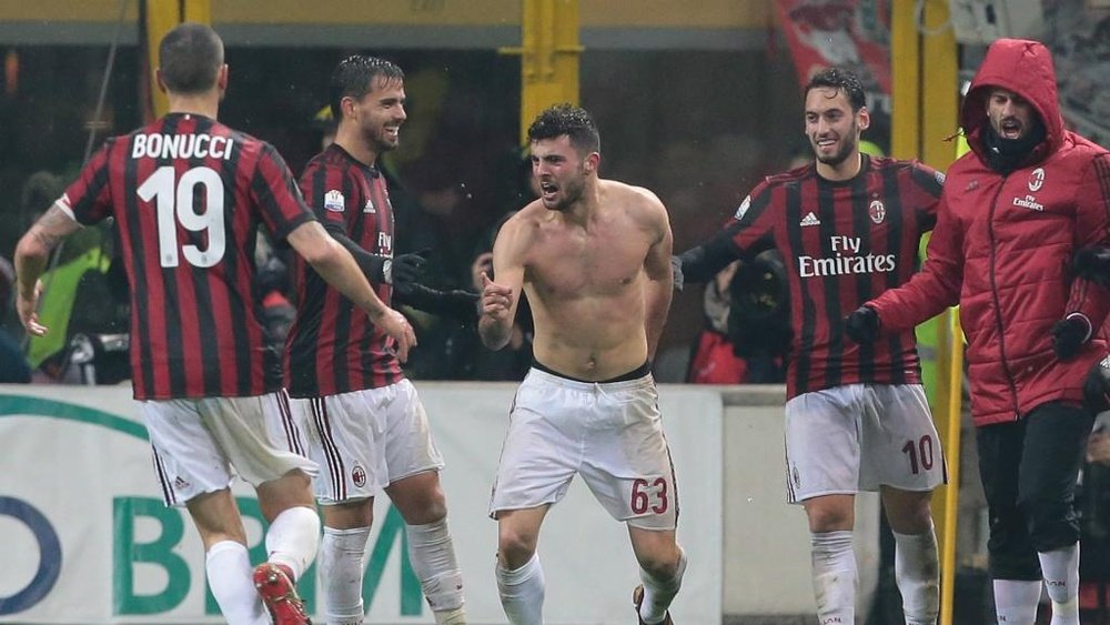Derby victory will boost Milan morale, says matchwinner Cutrone