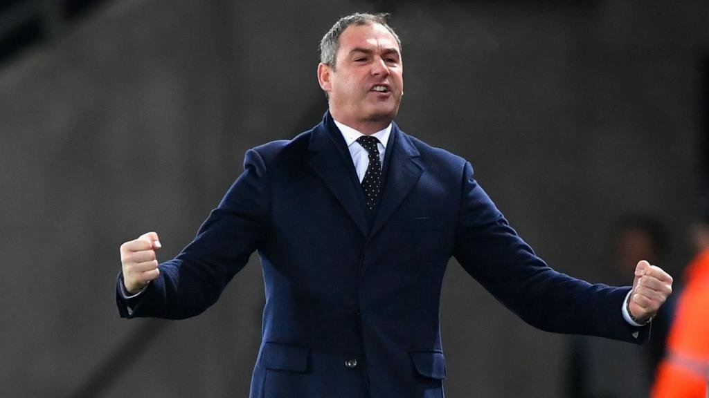 Clement is hoping Swansea can use the win over West Brom as a springboard. GOAL