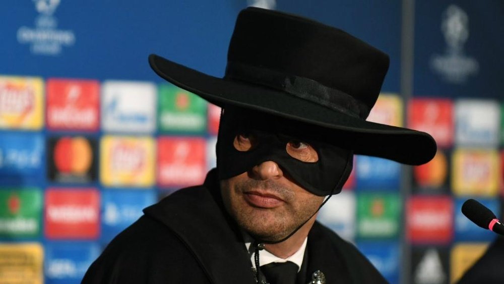 Fonseca dresses up as Zorro after Shakhtar stun Man City
