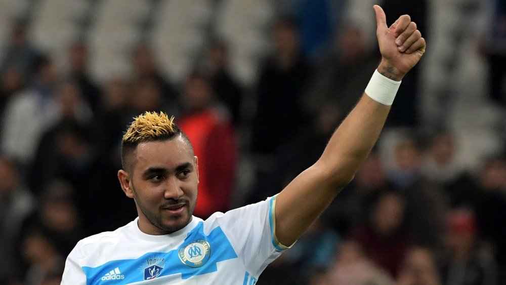 Dimitri Payet in his first game after returning to Marseille. Goal