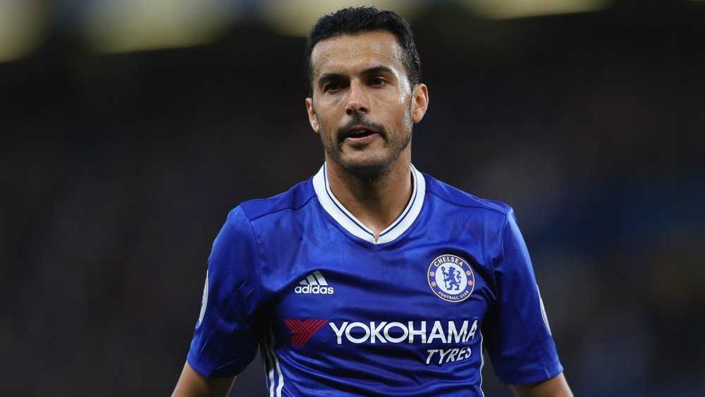 Pedro required hospital treatment after a heavy challenge from David Ospina. GOAL