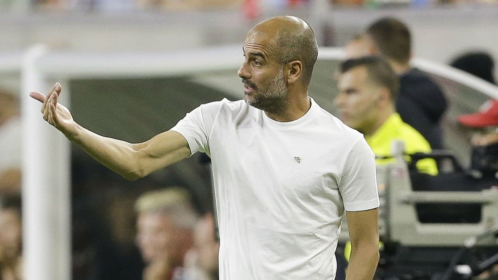 Guardiola knows Manchester City still have plenty of hard work ahead of them. GOAL